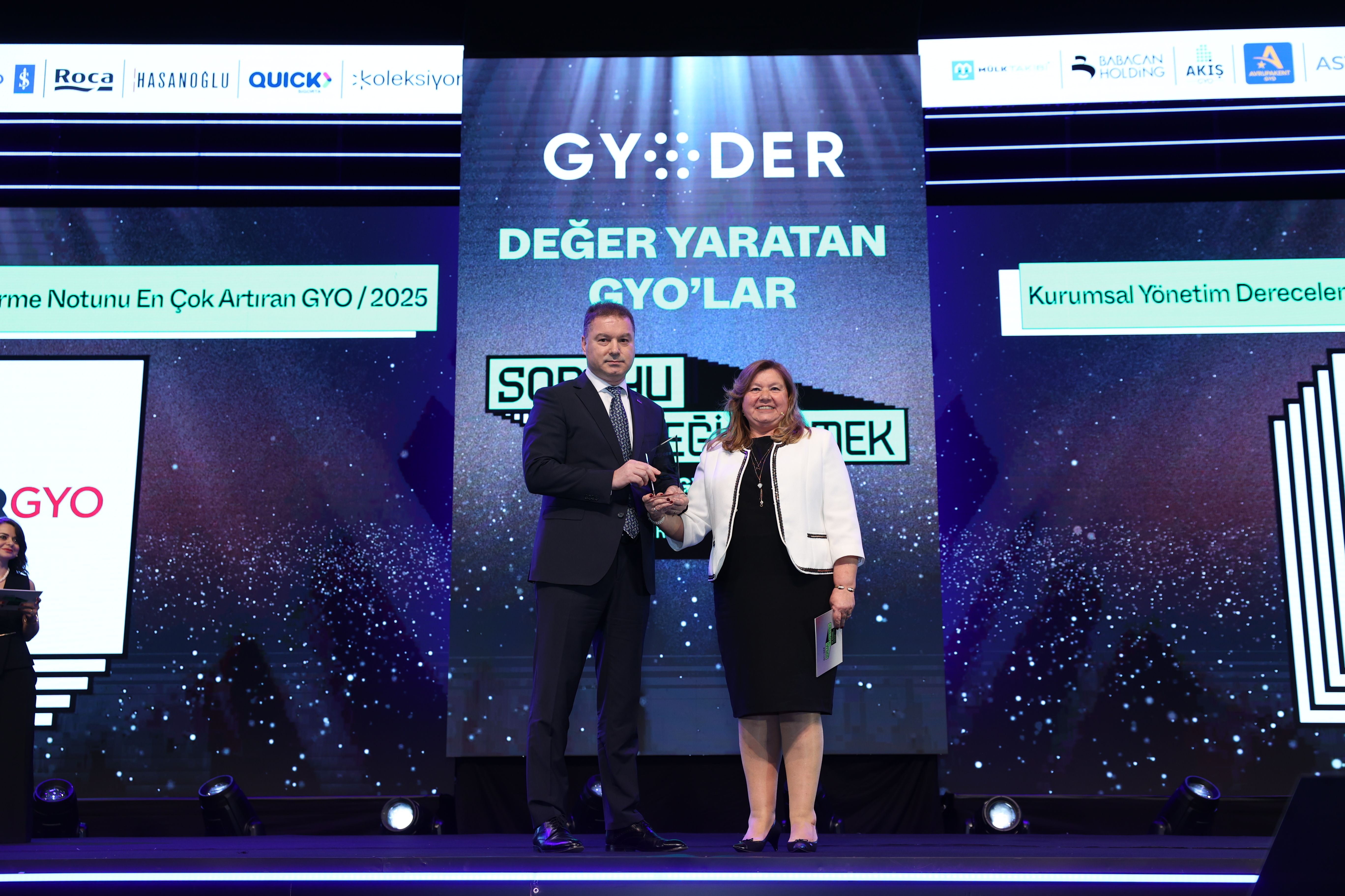 MHR GYO’ya GYODER Zirvesi’nde anlamlı ödül