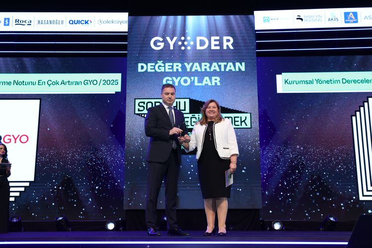 MHR GYO’ya GYODER Zirvesi’nde anlamlı ödül