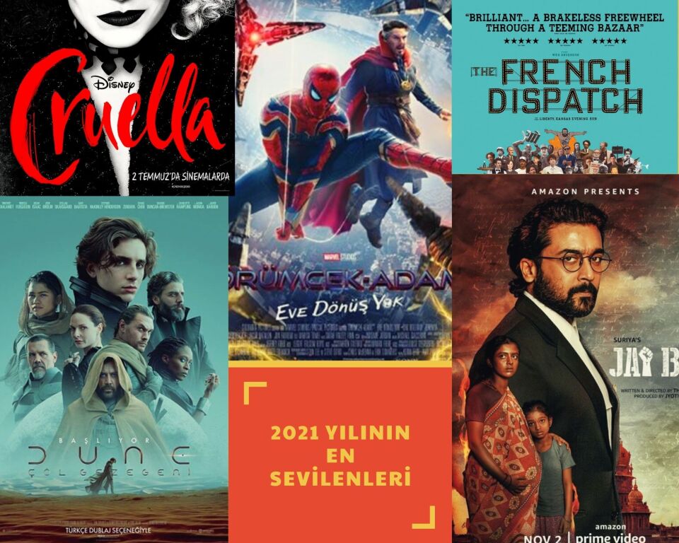 2021 yılına damgasını vuran filmler 2021 yılına damgasını vuran filmler