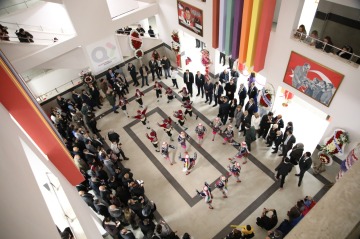 “Güvenli Bir Gelecek İçin Barış Dolu Çocuklar”  Sergisi Açıldı