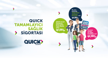 Quick Sigorta’dan sağlığınıza Quick farkı! Quick Tamamlayıcı Sağlık Sigortası Quick Sigorta’dan sağlığınıza Quick farkı! Quick Tamamlayıcı Sağlık Sigortası