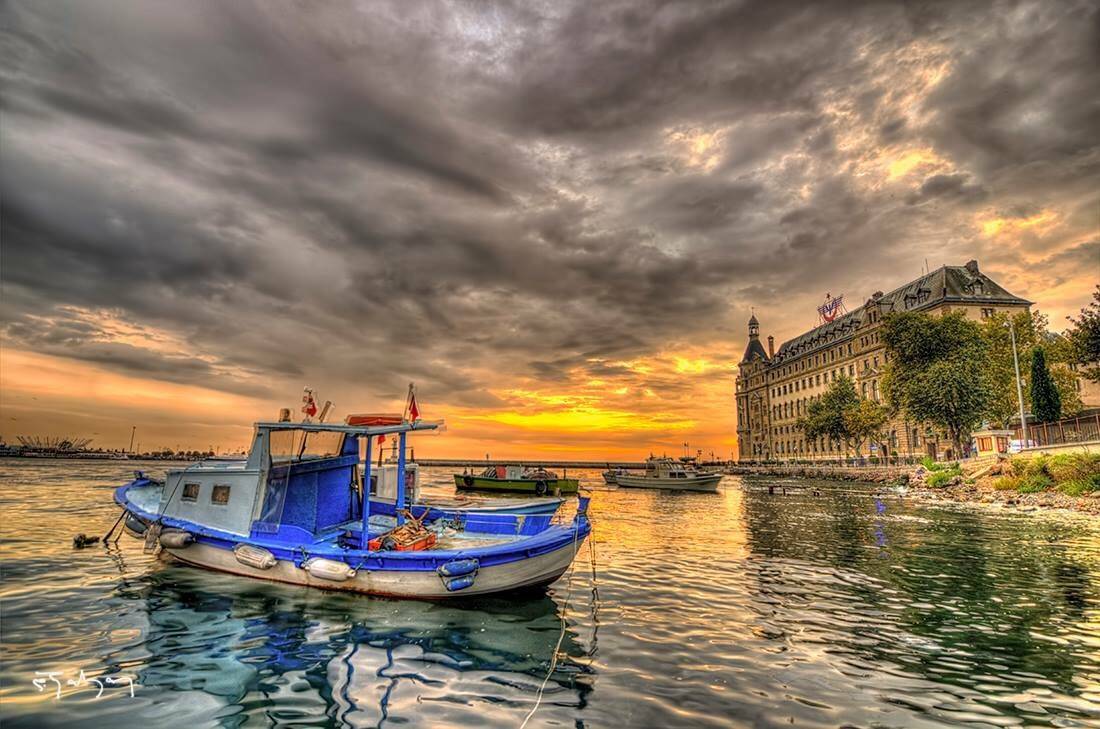 İstanbul'da gün doğumu