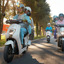 Şehirde scooter ve motosiklet çağı