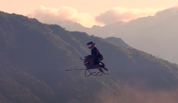 Uçan bir motosikleti kim istemez: Volonaut Airbike 