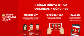 Işıklar otizm için yanıyor! Işıklar otizm için yanıyor!