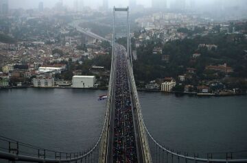 40 bin kişi, İstanbul Maratonu’ndaydı