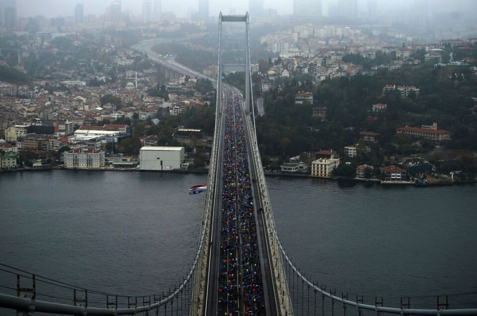 40 bin kişi, İstanbul Maratonu’ndaydı
