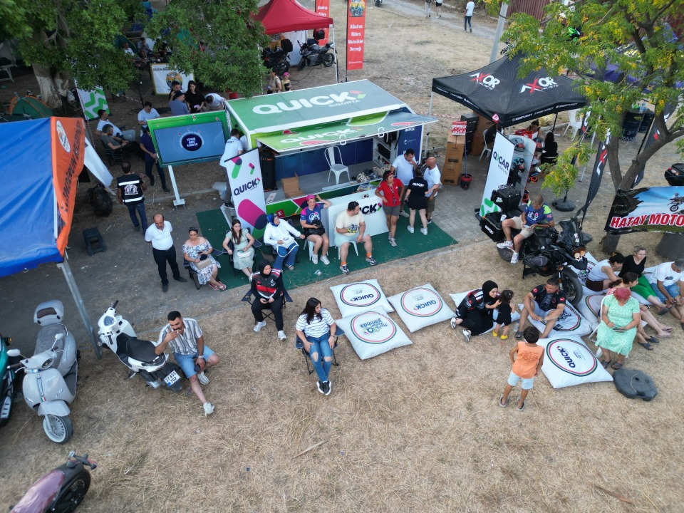Quick Sigorta Umudun ve Dayanışmanın Festivali Hatay Motofest’teydi