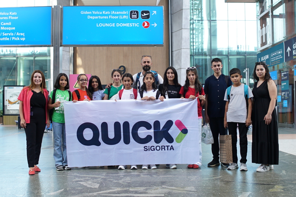 Quick Sigorta, Lice’li öğrencileri İstanbul’da ağırladı