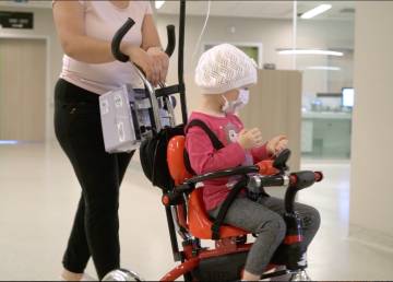 Kanserli çocuklara özel bisiklet