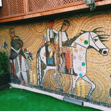 Sokakların mozaik güzellikleri