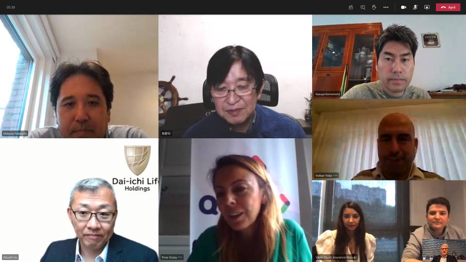 Quick Sigorta ve Japonya’nın sigorta devi Dai-ichi Life bir araya geldi Quick Sigorta ve Japonya’nın sigorta devi Dai-ichi Life bir araya geldi