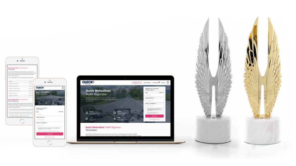 Quick Sigorta’ya Amerika’dan 3 Ödül