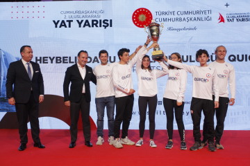 Cumhurbaşkanlığı Uluslararası Yat Yarışları birincisi, yine HSSK Quick Sigorta!