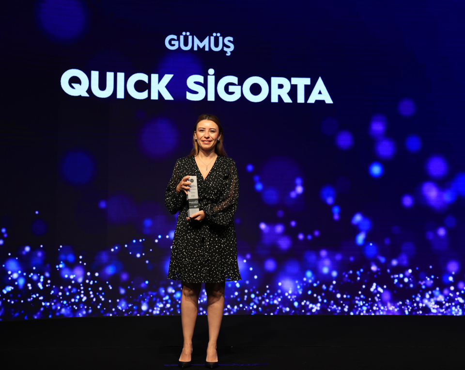 Brandverse Awards'dan Quick Sigorta’ya gümüş ödül!