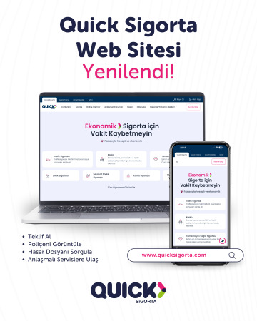 Quick Sigorta Web Sitesini Yeniledi Quick Sigorta Web Sitesini Yeniledi