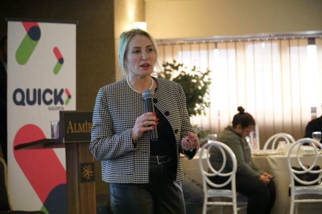 Quick Sigorta Acenteler ve Satış Genel Müdür Yardımcısı Sibel Doğaç