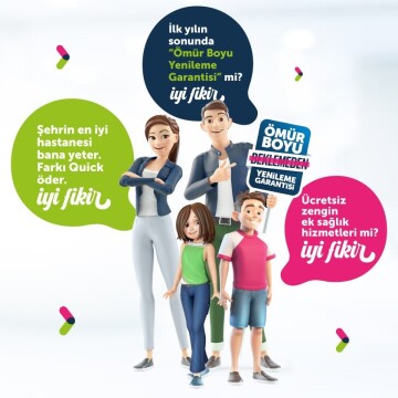 Quick Tamamlayıcı Sağlık Sigortası yoğun ilgi görüyor Quick Tamamlayıcı Sağlık Sigortası yoğun ilgi görüyor