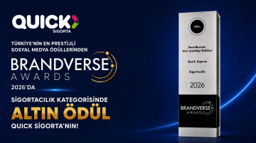 Quick Sigorta Brandverse Awards’daki başarısını dördüncü yıla taşıdı