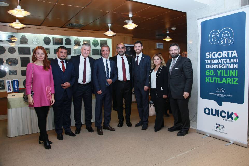 Sigorta Tatbikatçıları Derneği 60.Yılını Muhteşem Bir Törenle Kutladı…