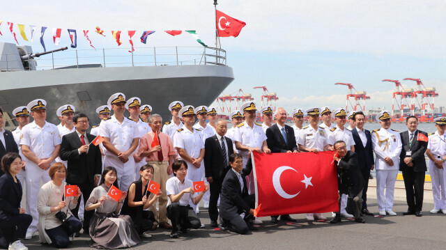 TCG Kınalıada Korveti, 2024’te Türk-Japon diplomatik ilişkilerinin 100’üncü yılı ve Ertuğrul Fırkateyni'nin seyrinin 134’üncü yılı sebebiyle bir Japonya ziyaretinde. 