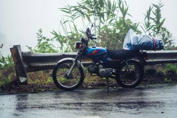 Zorlu hava şartlarında motosiklet dinamiği