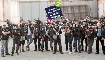 Cruiser Riders Club: Motosiklet özgürlüğü ifade eder