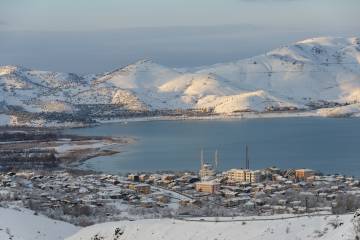 Murat Bakmaz'ın objektifinden kar manzaraları