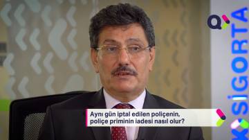 Aynı gün iptal edilen poliçenin primi nasıl iade edilir?